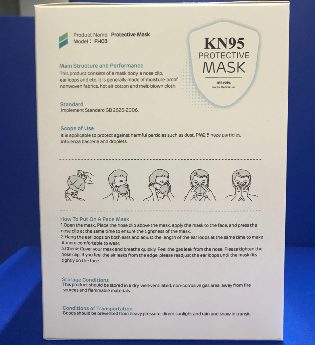 KN95 Protective Mask