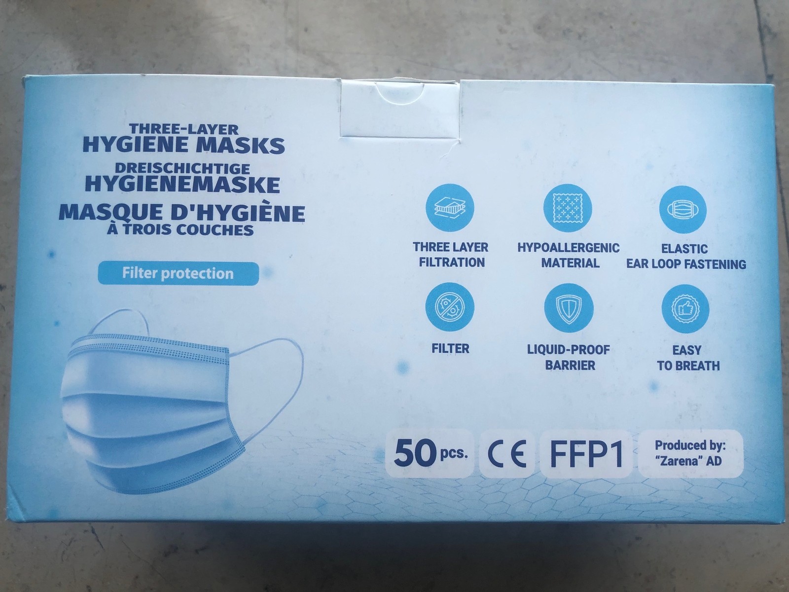 Hygienemaske HFM-1